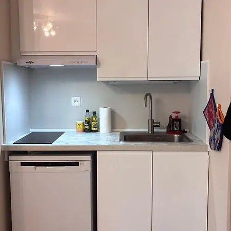 Tres Joli T2 De 40m2 A 300m Clim, Balcon, Garage, Cosy Et Confort * קבלייר-סור-מר